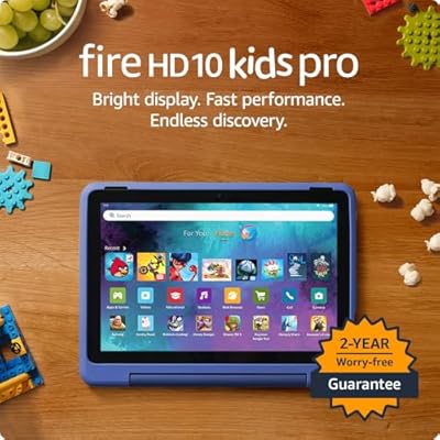 Amazon Fire HD 10 Kids Pro tablet (newest model) | Officially Licensed Disney Stitch Special-Edition