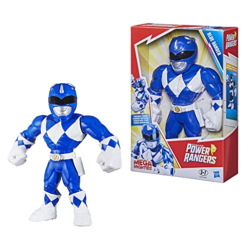 Power Rangers Playskool Heroes Mega Mighties Blue Ranger Browna