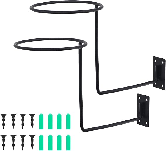 Motorcycle Helmet Rack, 2 Pcs Helmet Display Rack Bicycle Helmet Storage Wall Mount Holder Stand, Helmet Display Hook Stand Helmet Holder for Motorcycle Helmets Baseball Helmets Basketball