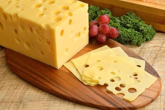 Salutem Vita - Swiss Cheese, 1 lbs. (actual weight may vary within 5%)