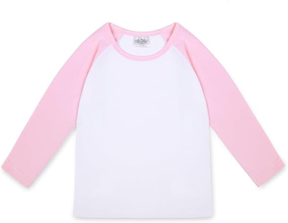CREATOR Toddler Baby Girls Boys Long Sleeve Shirts Raglan Shirt Baseball Tee Cotton T-Shirts