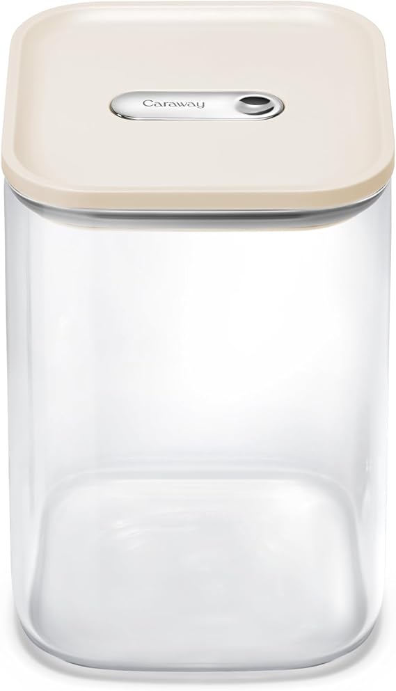 Caraway 4 qt Glass Airtight Food Storage Container with Lid