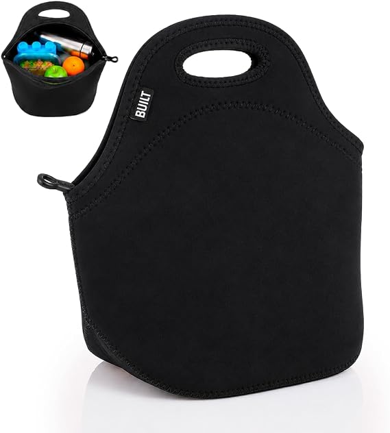 Built Gourmet Getaway Neoprene Lunch Bag - Black