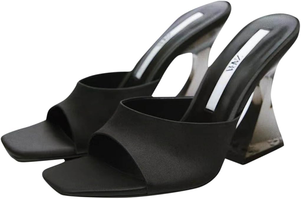 Block Kitten Heels for Women Comfort Low Heels Sandal Suqare Toe Wedding Party Evening Prom Dance Dress Pump Sandals