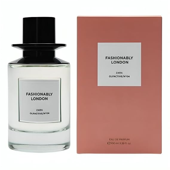 Zara Olfactive / No04 Fashionably London Perfume for Women EDP Eau De Parfum 100 ML (3.38 FL. OZ)