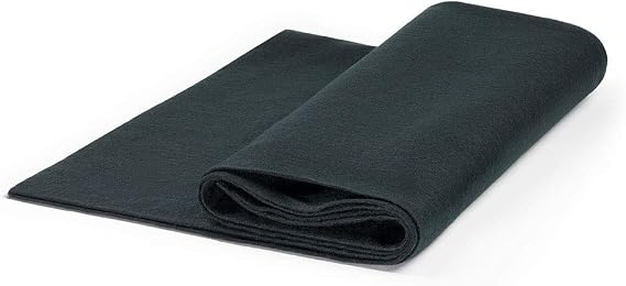 Craft Felt by The Yard 72" Wide X 3 YD Long - Black