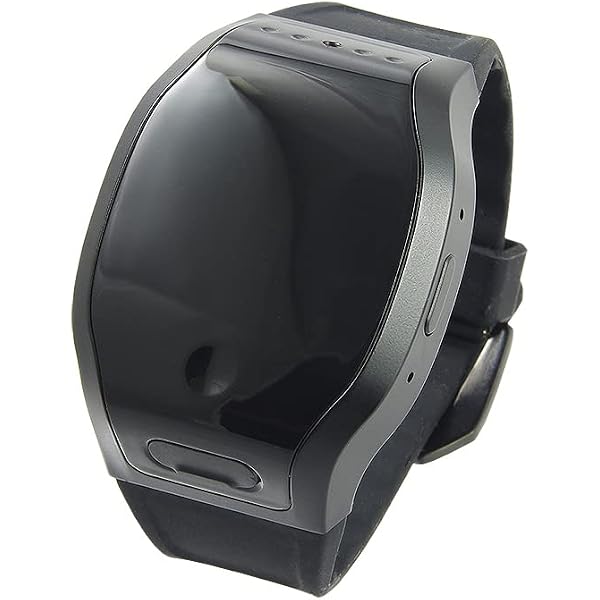 PW-350 Wearable Camera with Wi-Fi, Smart Watch, Small Video Camera, 32 GB Built-in Memory, Full HD, 1080p, Security Evidence, Indoor Use