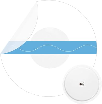 40Pack Libre Sensor Covers,Waterproof & Breatheable Patches for Libre 123 Plus & Lingo-Clear CGM Patches with No Glue in The Center-Hypoallergenic & Latex-Free 15 Days Long Stay