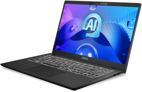 MSI Modern 15 H AI C1M Modern 15 H AI C1MG-028US 15.6" Notebook - Full HD - Intel Core Ultra 9 185H - 32 GB - 1 TB SSD - Classic Black - Intel Chip - 1920 x 1080 - Windows 11 Home - Intel Arc Graphics