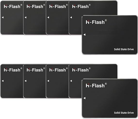 480GB SATA SSD, 2.5'' SSD SATA III 6 Gb/s Internal Solid State Drive Up to 550 MB/s 3D TLC Cache for Laptop and PC Desktop Performance Boost (480GBx10, 2.5 inch)