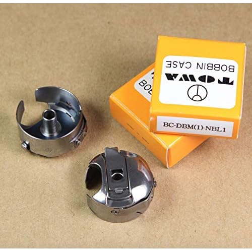 2Pcs Original TOWA Bobbin CASE BC-DBM1-NBL1 Used for WANPING GC0302D, Brother DB2-B748ASN-7230-5, JUKI DDL-5600N-7, Typical GC6-7 Sewing Machine