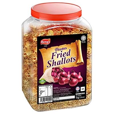 Hengs Premium Fried Shallots 1kg Jar