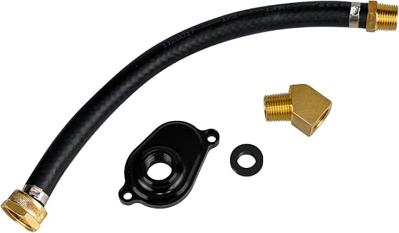 Oil Cooler Flush Kit Compatible with Ford 2003-2010 Diesel 6.0L