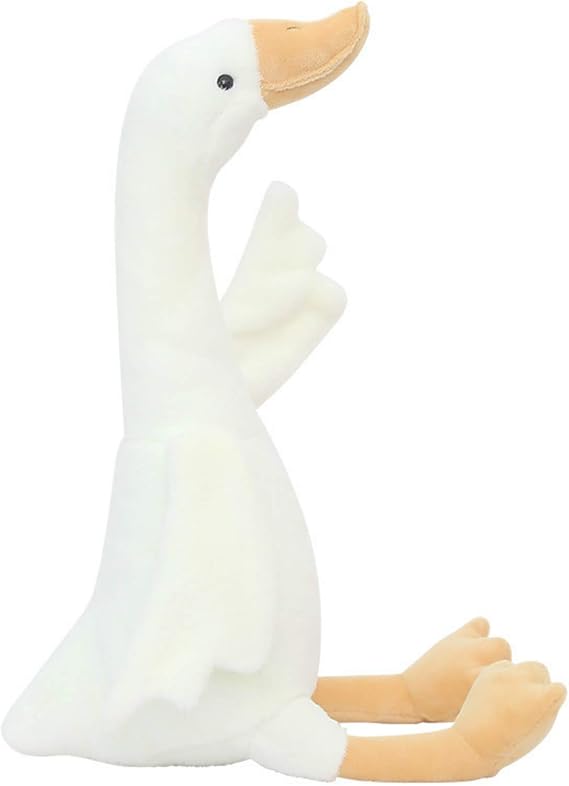15.7" Swan Stuffed Animal,Goose Plush White Stuffed Animal Toy