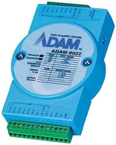 Advantech ADAM-6052, 16-Ch Source Type DI/O Module