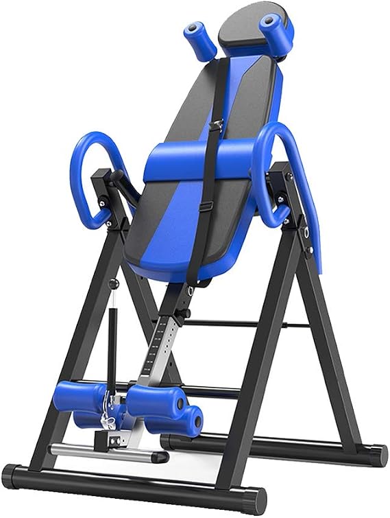 Inversion Table, Adjustable Inversion Machine, Fitness Chiropractic Back Stretcher, Heavy-Duty Reflexology Mat for Indoor Use