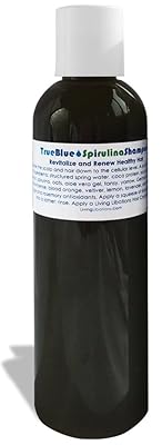 LIVING LIBATIONS - Organic True Blue Spirulina Shampoo | Natural, Plant-Based, Clean Beauty 1 fl oz | 30 ml