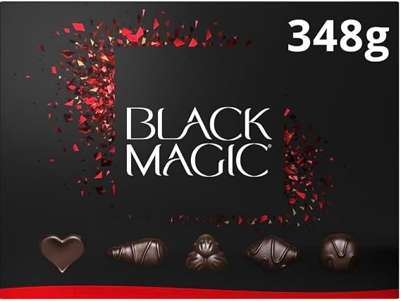 Black Magic Dark Chocolate Assortment Box, 348g