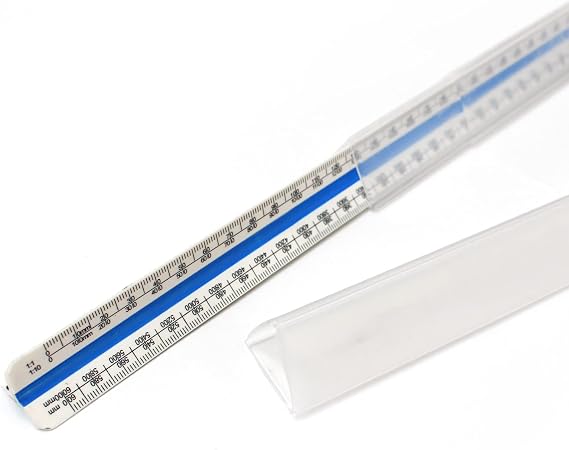 Artway 2302722 Plastic Scale Ruler Single Bed