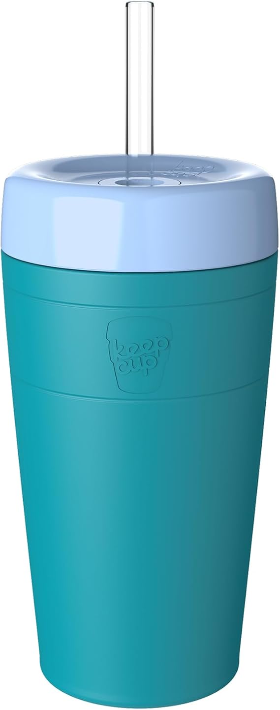 Helix Cold Cup Insulated Iced Coffee Cup, 16oz, Eden