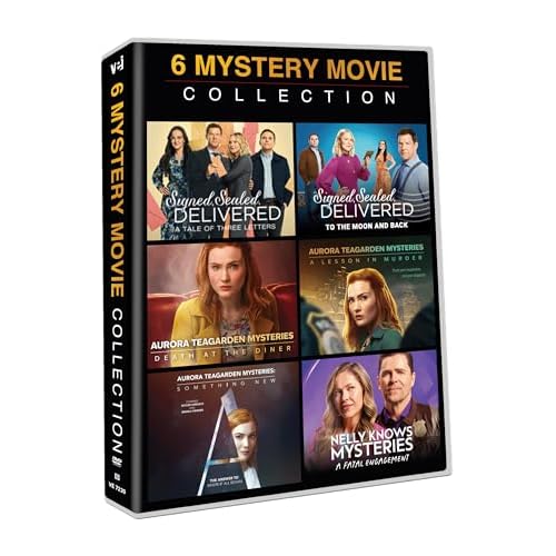 6 Mystery Movie Collection: Includes A Tale of Three Letters, To the Moon and Back, A Lesson in Murder, Death at the Diner, More [DVD]