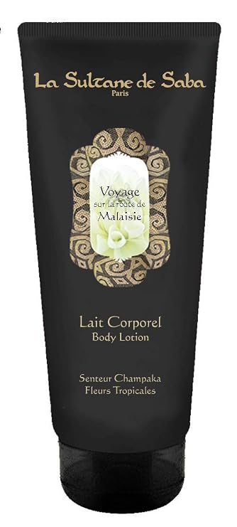 La Sultane de Saba Champaca and Tropical Flowers Body Lotion Voyage sur la route de Malaisie