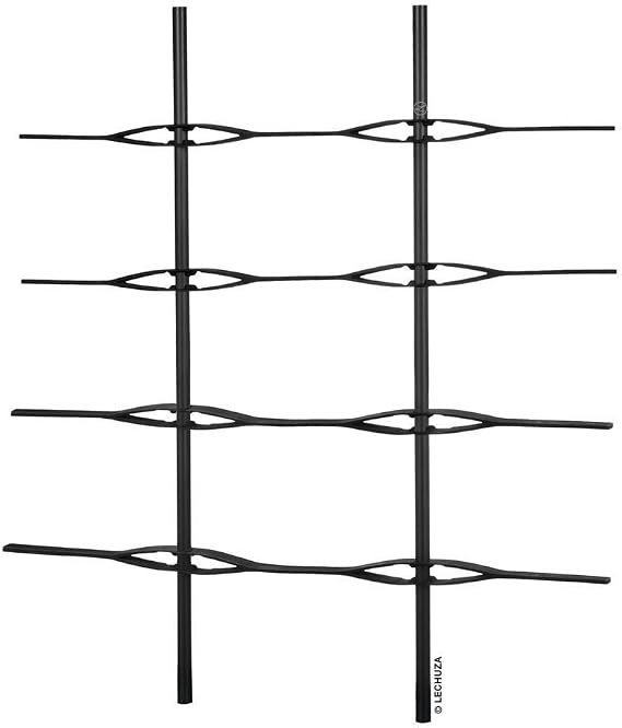 LECHUZA TRIO Cottage 40 15031 Trellis Black