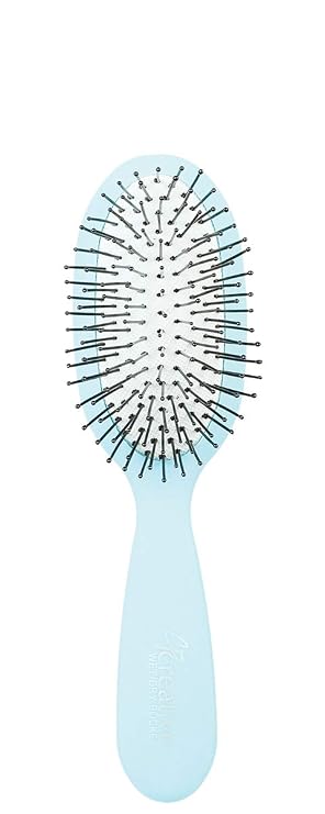 Creative Hair Brushes Wet/Dry Pocket & Travel Hair Brush, Blue