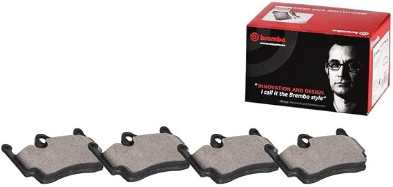 Brembo P65025N Premium Ceramic Front Disc Brake Pad Set PORSCHE OE# 99135194903