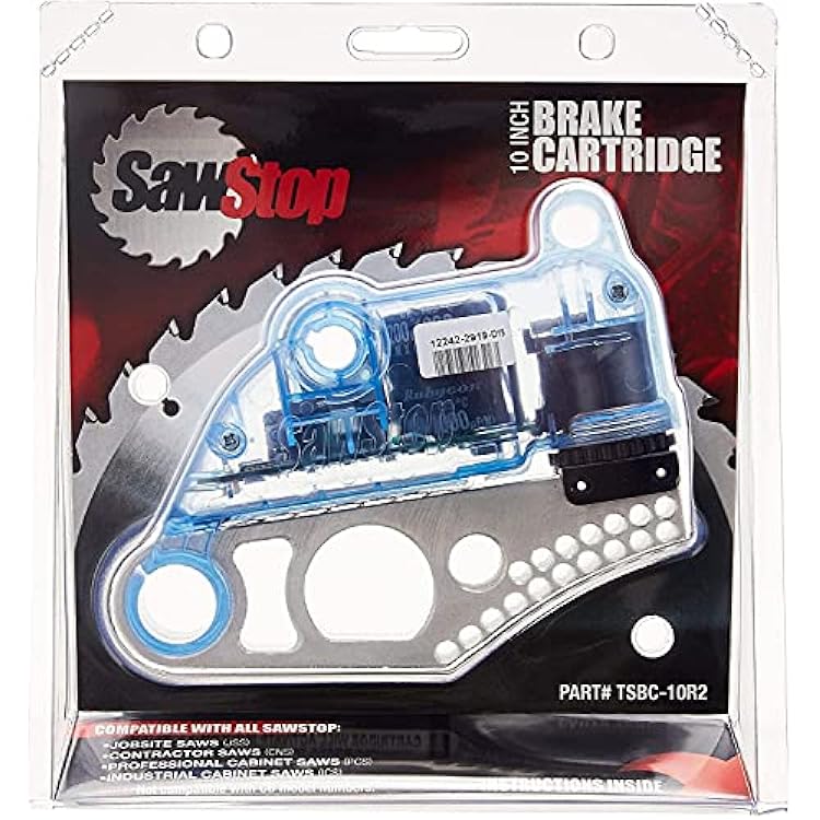 SawStop Saw Brake Cartridge, 5-12 Inch Length, 2 Inch Width, 4 Inch Height