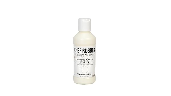 Chef Rubber Alabaster White Colored Cocoa Butter