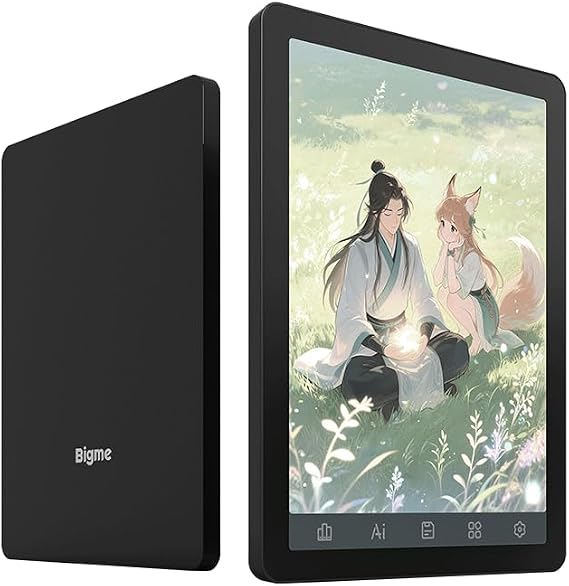 Bigme B6 6" Color E-Ink eReader | Kaleido™ 3 Display | 4GB RAM + 64GB | Android 14 (Black)