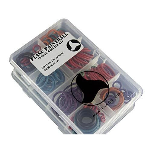 Spyder Oring kit with 5X Rebuilds Color Coded