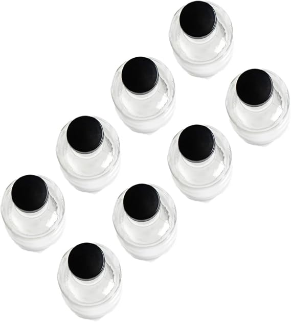 Craft A Brew - Kombucha Bottling Kit - For At Home Brewing - For Bottling & Carbonating Kombucha & Hard Seltzers - Glass Bottles & Poly-Seal Twist-Off Caps - Reusable - 8 Pack - 16oz Bottles