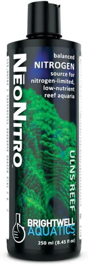 Brightwell Aquatics NeoNitro Nitrate Supplement for Reef Aquariums, 250 ml