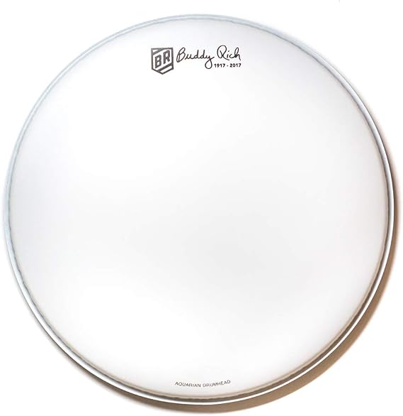 Aquarian TCBR14 14" Limited Edition Buddy Rich 100th Birthday Signature Snare Drum Head