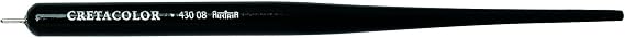 Cretacolor Silver Point Stylus, Wooden Barrel, Black