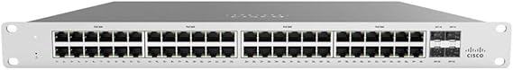 CISCO DESIGNED Meraki MS120 48-Port Cloud-Managed Ethernet Access Switch (MS120-48LP-HW) License Sold Separately
