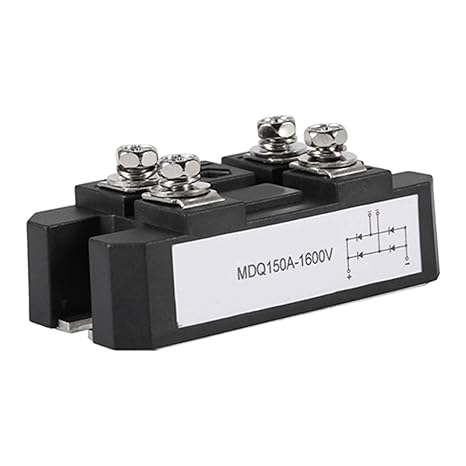 Ejoyous 150A 1600V Single Phase Bridge Rectifier Diode Electronic Module