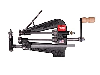 Allpax Standard Gasket Cutter, M3 Rotary-Style, Mounted or Clamps to Angle Iron, Crank Operated, for Non-Metallic Materials up to 1/4" Thick AX7000