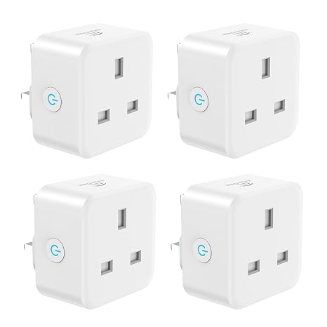 EIGHTREE Smart Plug with Energy Monitoring, 2.4GHz Only WiFi Plug 4-Pack
