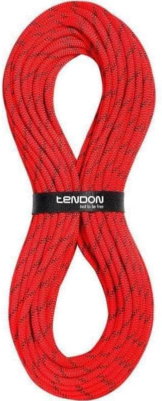 Tendon Static Rope - Meets NFPA Standards - RFID Embedded Polyamide Rope Great for Fire Rescue, Paramedics, Military, Or Any Work at Height- 11mm x 60m NFPA, Red