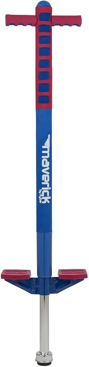 Flybar Jolt Pogo Stick for Kids Ages 6 and Up, 40 to 80 Pounds, Perfect for Beginners, Easy Grip Foam Handles, Anti-Slip Foot Pegs, Outdoor Toys for Boys, Jumper Toys for Girls, Outside Toys for Kids