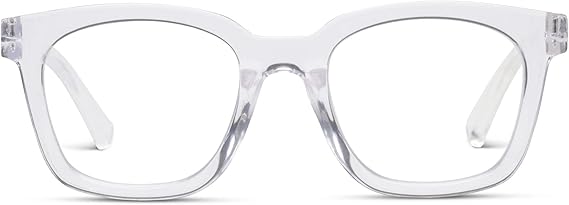 Peepers by PeeperSpecs womens To the Max Progressive Square Progressive Blue Light Blocking Glasses