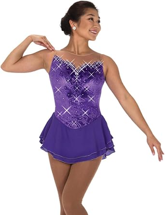 Jerry's 254 Elegant Outlines Dress (Purple, Adult Medium)