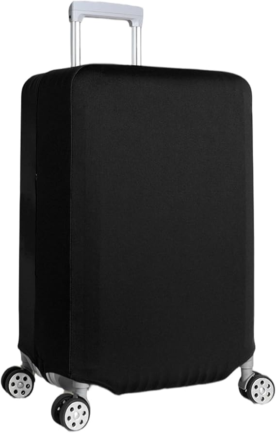 26-28 Inch Elastic Suitcase Cover Black Travel luggage Case Protector