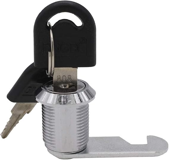 Cam Lock Security Cabinet Lock for Door Mailbox Drawer Cupboard 16mm 20mm 25mm 30mm with Alike 2 Keys (16mm)