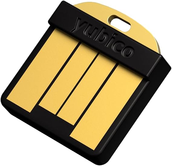 Yubico - YubiKey 5 Nano FIPS (140-3) - Multi-Factor authentication (MFA) Security Key and passkey, Connect via USB, FIDO Certified - Protect Your Online Accounts