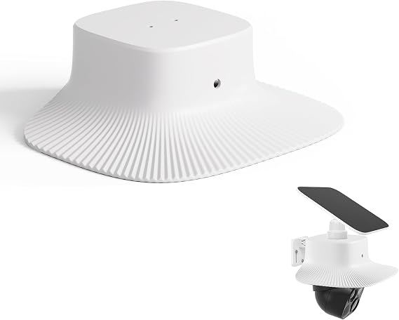 Eufy レインカバー サン&レインシールドカバー Eufy SoloCam S340対応 紫外線防止 高耐久 ABS 耐候 プロテクター ケース ソーラーワイヤレスセキュリティカメラ用 カバーのみ、カメラなし