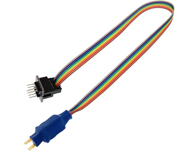 SOP8 Test Clip Probe Line for EEPROM 93CXX/25CXX/24CXX Circuit Programming On USB Programmer TL866 RT809F RT809H